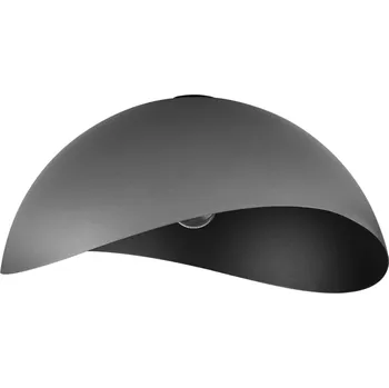 Šedé kovové stropní světlo Nova Luce Opsi 50 cm