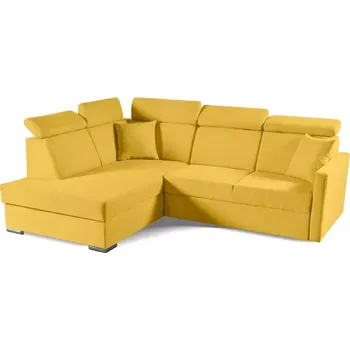 Sedací souprava Rohová sedací souprava Morrison XL 3, levá, žlutá (soro 40)