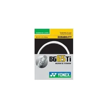 Struna na výplet tenisové rakety Yonex BG 65 Ti badmintonový výplet 200 m varianta 7721