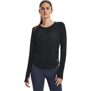 Dámské tričko Under Armour Streaker LS W 1377804-001 - black XL