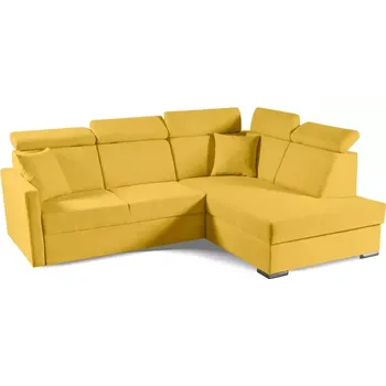 Sedací souprava Rohová sedací souprava Morrison XL 3, pravá, žlutá (soro 40)