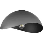 Šedé kovové stropní světlo Nova Luce Opsi 40 cm