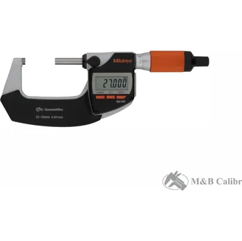 Digitální třmenový mikrometr 25-50/0,001 mm s rychloposuvem IP65 Mitutoyo