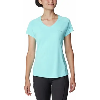 Dámské tričko Columbia Zero Rules™ Short Sleeve Shirt W 1533571481 - aquamarine XS
