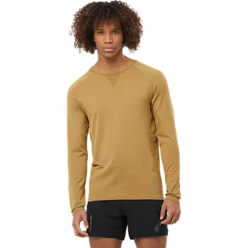 Pánské tričko Salomon Sense Aero Seamless Tee M LC2266800 - antique/bronze M