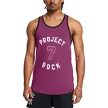 Under Armour Project Rock Mesh Tank Badge Of Honor M 1386888-505 - purple M