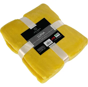 deka Deka Euromat polyester 150 cm x 200 cm žlutá