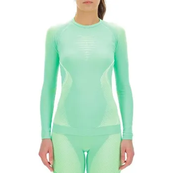 UYN Lady Evolutyon UW Shirt LG SL W U100009E723 - light green/white/white L/XL