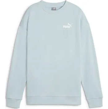Dámská mikina Puma ESS+ Relaxed Small Logo Crew TR W 67874222 - turquoise surf S