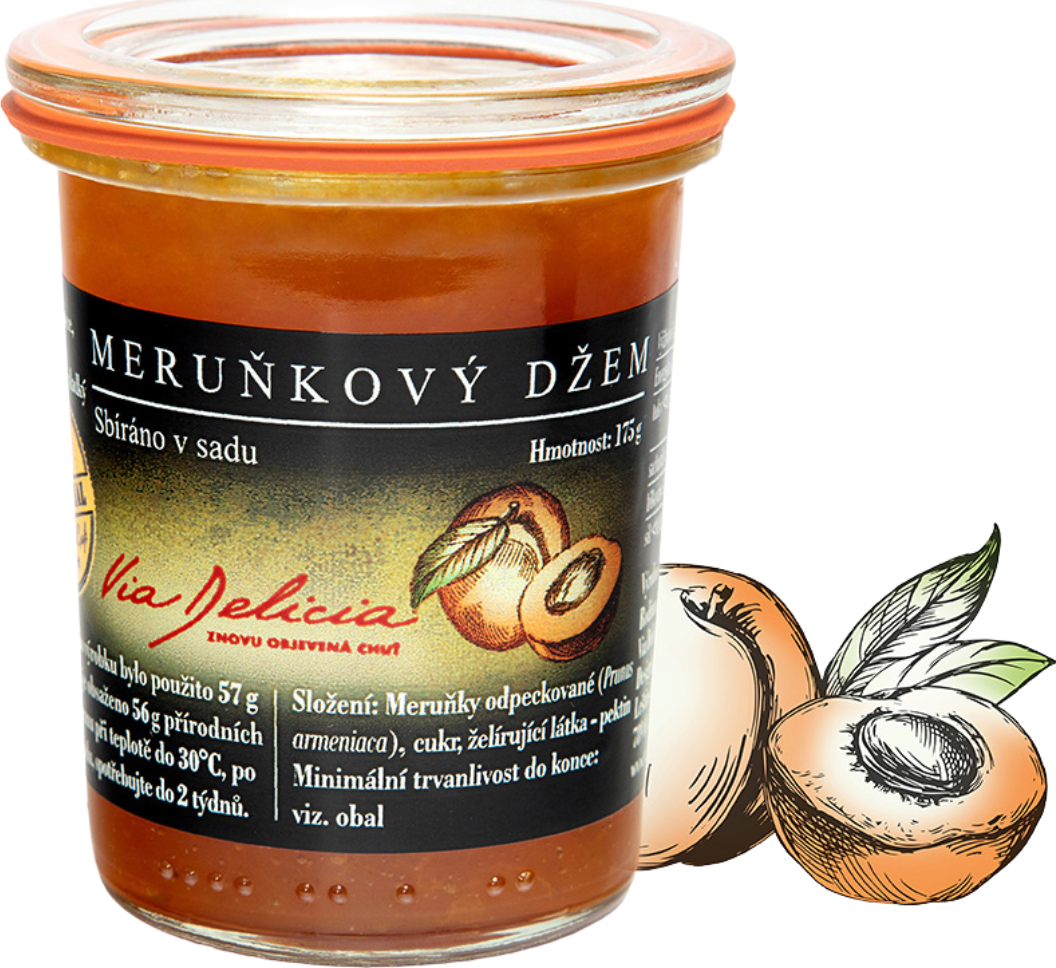 Meruňkový džem | Via Delicia