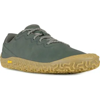 Dámská treková obuv Merrell Vapor Glove 6 Leather W - zelená 42