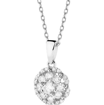 Přívěsek Stříbrný přívěsek se zirkony - AP538-7131