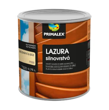 Lak na dřevo Primalex LAZURA Silnovrstvá 0065 borovice 0.75l