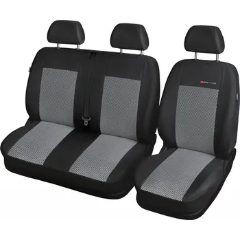 Potah na volant Autopotahy Volkswagen T5, 3 místa, od r. 2003, šedo černé