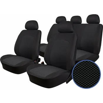 Potah na volant Autopotahy VOLKSWAGEN CRAFTER, 3 místa, od r. 2006, Dynamic žakar tmavý