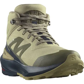 Pánská treková obuv Salomon Elixir Activ Mid GTX M L47457100 - slate green/carbon glacier/gray 44 2/3