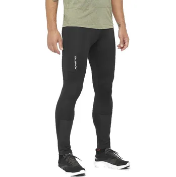Pánské legíny Salomon Cross Run Tight M LC1867400 - deep black S