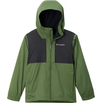 Chlapecká bunda Columbia Rainy Trails™ Fleece Lined Jacket Jr 1886501352 - canteen/black slub XS