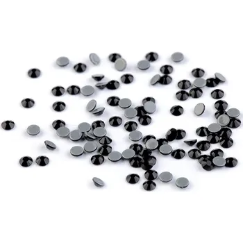 Výtvárné potřeby Nažehlovací kamínky hotfix velikost SS10, barva 4 jet