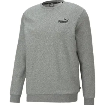 Pánská mikina Puma ESS Small Logo Crew TR M 58668403 - medium gray/heather M