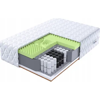 Matrace Matrace Heisberg s taštičkovými pružinami 160 x 200 x 25 cm H3 , H4