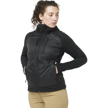 Dámská softshellová bunda Salomon Elixir Hybrid HD Insul W LC2108600 - deep black L