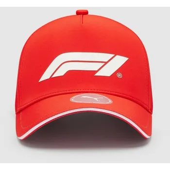 Kšiltovka Fanouškovská kšiltovka Formule 1 s velkým logem červená