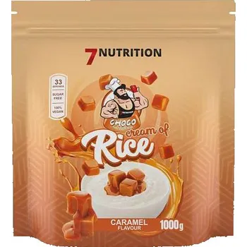 Mouka 7Nutrition Cream Of Rice 1000g, ochucená rýžová mouka bez cukru Příchuť: Vanilla-Yoghurt
