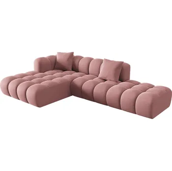 Pohovka Windsor & Co Sametová rohová pohovka Halley 309 cm, levá