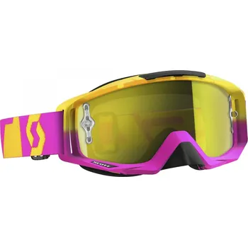 Motocyklové brýle Brýle SCOTT TYRANT oxide růžovo/žluté 2016