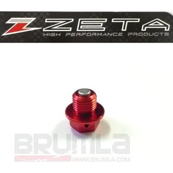 Motor pro motocykl Vypouštěcí magnetická zátka motoru ZETA M12x1,25x10mm Varianta: červená