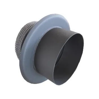 Komín Komíny CZ Komínová redukce černá vnitřní 160/150mm