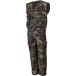 MFH Dětský komplet s vestou - Woodland - S (122-128cm)