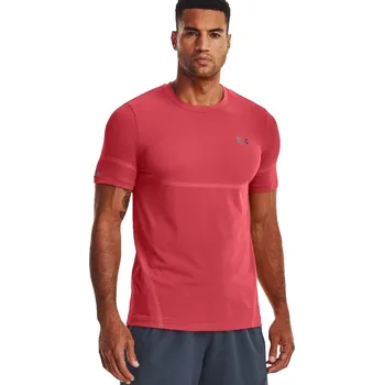 Pánské tričko Under Armour UA Rush Seamless Legacy SS-RED 1376781-638 XXL