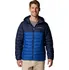 Columbia Sportswear Men’s Powder Lite II Hooded Insulated Jacket Mountain Blue/Collegiate Navy