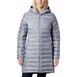 Columbia Lake 22 Down Long Hooded Jacket W - šedá XS sportovní bunda