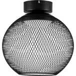 Nova Luce Černé kovové stropní LED světlo Kinetic 30 cm