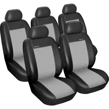 Potah na volant Autopotahy Volkswagen Sharan, od r. 1995-2009, 5míst, Eco kůže + alcantara šedé