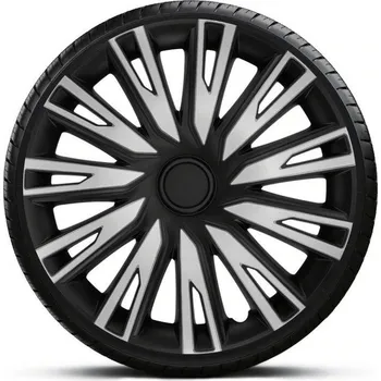 Středová krytka kola Kryty kol 14" Copra SILVER/BLACK - 4ks