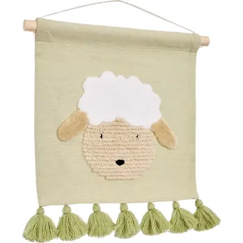 Bavlněná nástěnná dekorace Kave Home Milu 40 x 55 cm