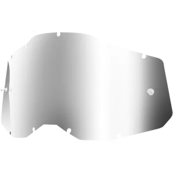 Motocyklové brýle Sklo do brýlí 100% RC2/AC2/ST2 mirror silver