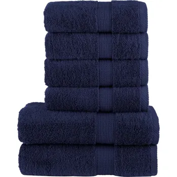 Utěrka OMAXI 6dílná sada ručníků Premium SOLUND navy modrá 600 g/m² 151994
