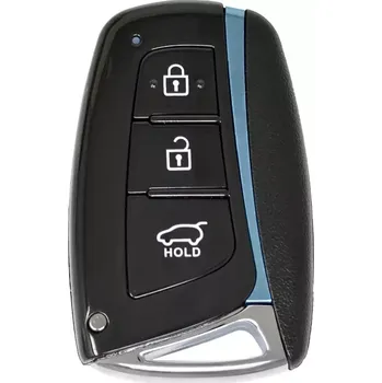 Autoklíč Obal Hyundai 3tl. KEYLESS Santa Fe 12-18 TOY48