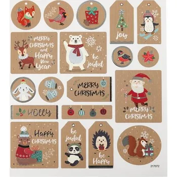 samolepka Creative Samolepky - VÁNOCE, 1 list