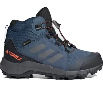Dětská treková obuv Adidas Terrex Mid GTX J IF5704 - wonder steel/grey three/impact orange 31