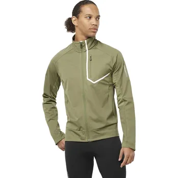 Pánská větrovka Salomon GTX® Pro Ws Jkt M LC2135600 - deep lichen green L