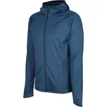 Běžecká mikina Inov-8 VENTURELITE HOODIE FZ - modrá Velikost textilu: XL