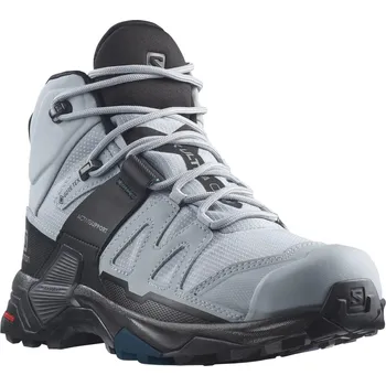 Dámská treková obuv Salomon X ULTRA 4 MID WIDE GTX W L41687200 - Quarry/Black/Legion Blue 37 1/3