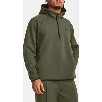 Pánská mikina Under Armour UA Unstoppable Flc Hoodie M - zelená XXL sportovní mikina
