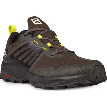 Pánská treková obuv Salomon X-RENDER GTX M L41687900 - peat black evening primrose 40